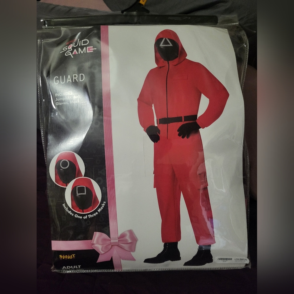 Squid Game ~ Guard costume- Adult SM/MD